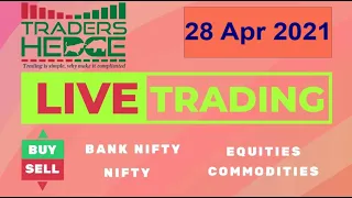 28 APR Bank Nifty & Nifty #LiveTrading #Nifty #BankNifty Live Analysis #priceaction #tradershedge