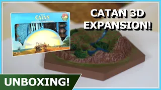 Catan 3D Expansion - Seafarers + Cities & Knights Unboxing
