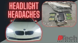 2012 BMW Headlight Module Not Working Diag & Fix