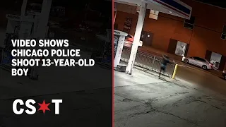 Video shows Chicago police shoot 13-year-old boy