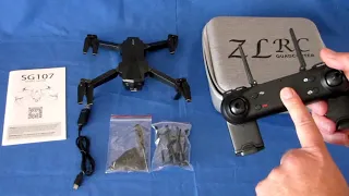 ZLRC SG107 Beginners FPV Camera Drone Flight Test Review