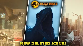 BRAND NEW DELETED SCENES! - Jurassic World: Dominion | Quetzal, Dimorphodon & MORE!