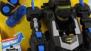 Fisher-Price - Imaginext - DC Super Friends - RC Transforming Bat Bot / Sterowany BatBot - BFT56