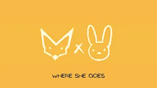 Bad Bunny - WHERE SHE GOES ft. Rauw Alejandro (Official Audio)