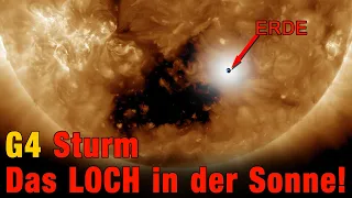 ACHTUNG⚠ SonnenSturmWarnung - (G4) Sturm trifft unerwartet die Erde