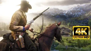 Realistic Graphics Stealing Horses Red Dead Redemption 2 [4K PC 60FPS Ultra Max Settings]