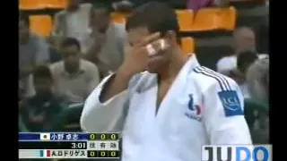 JUDO 2005 World Championships: Takashi Ono 小野 卓志 (JPN) - Anthony Rodriguez (FRA)