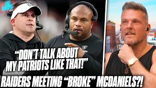 Raiders' Team Meeting "Broke" Josh McDaniels, Everyone Ripped Into Him Before Firing | Pat McAfee