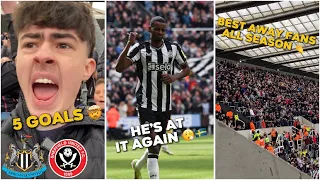 Five-Star Performance as Newcastle RELEGATE Sheffield United | Matchday Vlog