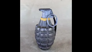 www.ww2gear.shop | US WW2 MK2 Pineapple Frag Grenade Fuse Set (Cold Cast Metal Reproduction)