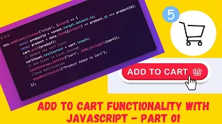 Building an E-commerce Shopping Cart with Pure JavaScript | Tutorial