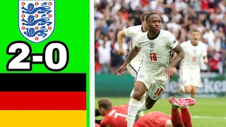 England vs Germany 2-0 All goals & Extended Highlights - 2021 HD