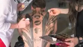 Divergent - Behind The Scenes : Tatouage de Quatre