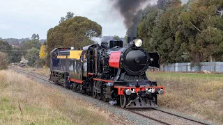 J549 steam trial to Maldon