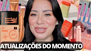 TESTANDO MAKES | Nova BASE FIT ME MAYBELLINE , MAKES SHEIN E Mais