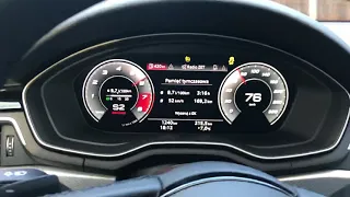 2021 Audi A4 b9 allroad quattro 2.0 TFSI (265hp) acceleration test 0-100 km/h