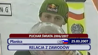 PŚ Planica 25.03.2007 - relacja z zawodów