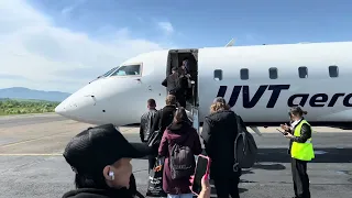 Полет из Горно-Алтайска в Омск UVT-aero
