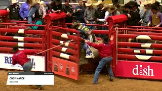 Cody Nance - Bull Riding - Semi-Finals - Wed-Feb-21