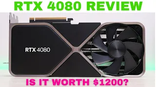 NVIDIA GeForce RTX 4080 REVIEW: Fast, Enormous, CRAZY expensive