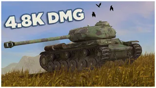 KV-1S • 4800 DMG • Realistic Battle WoT Blitz