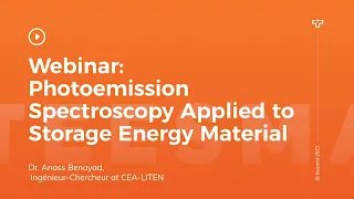 Teesmat Webinar: Photoemission Spectroscopy Applied to Storage Energy Material