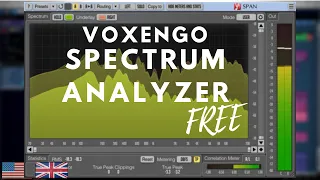 Free Spectrum Analyzer - Voxengo Span