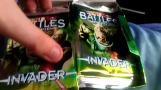 Doctor who Battles in time Invader Full box 32 Packs Unboxing!!