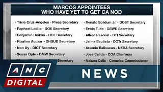 15 Marcos appointees fail to get CA nod before Congress break | ANC