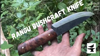 Making a bushcraft knife from a saw blade