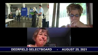 Deerfield Selectboard - August 25, 2021