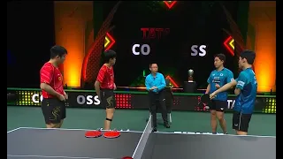 FAN Zhendong & WANG Chuqin vs JANG Woojin & LIM Jonghoon, Final Tenis Meja Dunia ITTF Durban 2023,