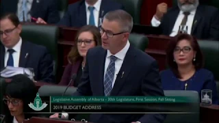 Budget 2019 speech – October 24, 2019