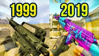 Evolution of Counter Strike on Dust Map 1999 - 2019