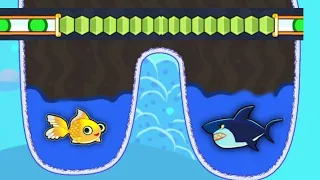 Save The Fish | Pull The Pin Update Level Save Fish Game Pull The Pin Android Game | Mobile Game