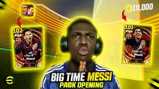 OMG 😲🔥 10,000 COINS MESSI BIG TIME PACK OPENING | BANK ACCOUNT CRYING 😂| eFootball 2024 Mobile