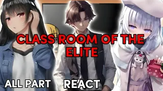 class D react to ayanokoji | SEASON 3 | classroom of the elite | Eng/Ru