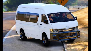 Gta5 Toyota HiAce 2012 Long Drive [Add-On] Gta5Studio