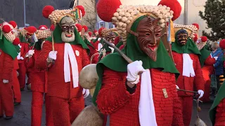 Fasnet, Narrentag in Oberndorf Teil1, Viererbund