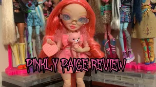 Rainbow High Pinkly Paige doll review