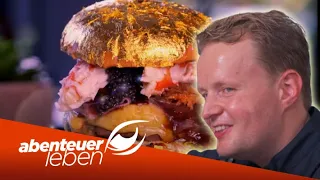 TEUERSTER BURGER DER WELT 🍔! Der Weltrekord-Burger aus Gold🥇!!! | Abenteuer Leben | Kabel Eins