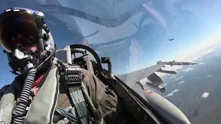 F-16 -  (APKWS-II) Laser-Guided Rockets Fire