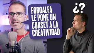 Marco Creativo opinó sobre FOROALFA y le respondemos