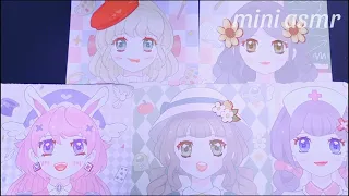 [ToyASMR] Satisfying with Sticker Book Makeup Sweet Girl