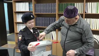Реабилитанты ОБФ "Ярдам-Помощь" приняли участие в голосовании на выборах Президента РФ.