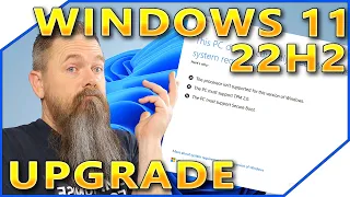 Windows 11 22H2 on Unsupported Hardware
