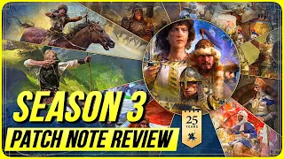 PATCH NOTE RUNDOWN - SEASON 3 IS HERE