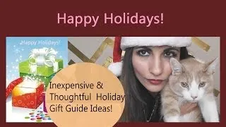 Holiday Thoughtful Inexpensive Gift Guide Ideas 2013![DIY]