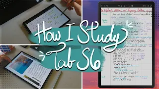 How I use the Tab S6 for Studying | Exams preparation using the Tab S6 **Tips and Tricks**
