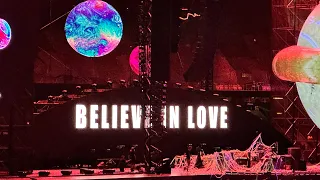 Coldplay asks you to Believe in Love ♥️🌏 Music Of The Spheres World Tour 2023